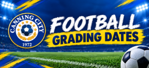 Football grading dates banner