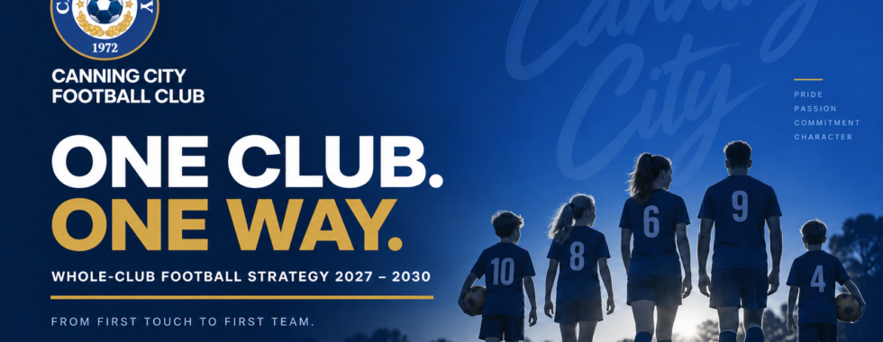 Canning City FC’s vision for 2027 to 2030